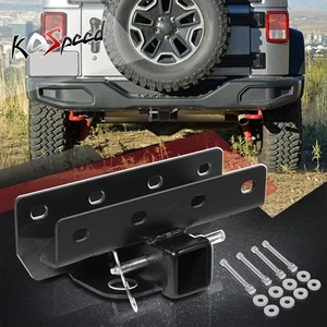 2" Class-3 Trailer Rear Bumper Tow Hitch Receiver for 07-18 Jeep Wrangler JK - Bild 1 von 9