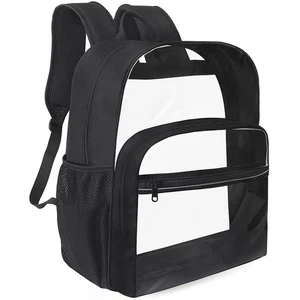 Clear Backpack for School, Heavy Duty Transparent Backpack with 0.6 mm PVC Bo... - Bild 1 von 7