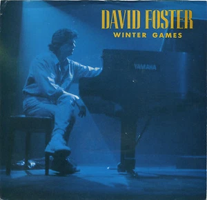 DAVID FOSTER Winter Games (1987 U.S. Double Side "A" Picture Sleeve Promo 7inch) - Bild 1 von 3