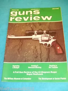 GUNS REVIEW - SOVIET PISTOLS - MARCH 1988 VOL 28 # 3 - Picture 1 of 1