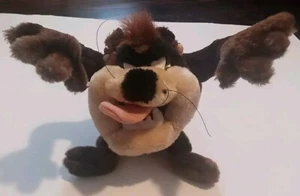 1998 Vintage Tazmanian Devil TAZ Plush Stuffed Toy Looney Tunes - Picture 1 of 7
