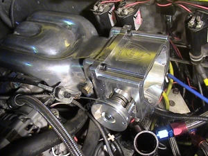Cuerpo acelerador de aluminio de billete de corte CNC + mariposa TPS para Mazda 92-02 RX7 FD - Imagen 1 de 9