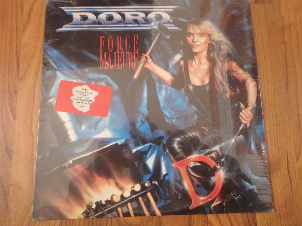 Doro - Force Majeure LP vinyl record sealed NEW RARE 1989 - Image 1 of 1