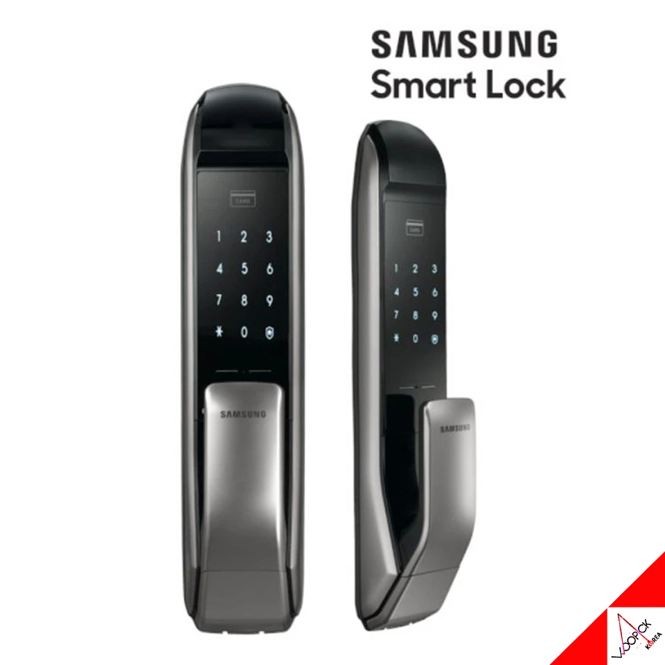 Samsung Zigbang SHP-P51 Premium Push Pull Digital Smart Door Lock Ship