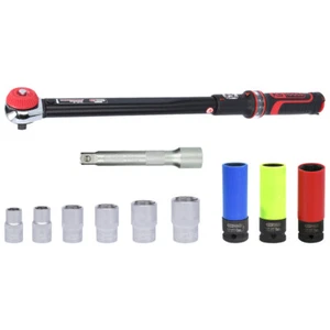 KS Tools 1/2"ERGOTORQUEprecision Drehmomentschlüssel-Satz, 20-200Nm, 11-tlg - Bild 1 von 4