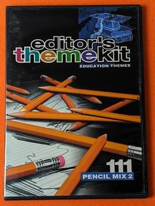Digital Juice Software Editor's Theme Kit DVD #111 PENCIL MIX 2 Education Themes - Picture 1 of 2