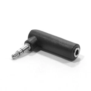3.5mm Klinkenkabel Zu 3.5 MM Klinkenkabel Rechtwinklig / Winkel Adapter - Bild 1 von 18