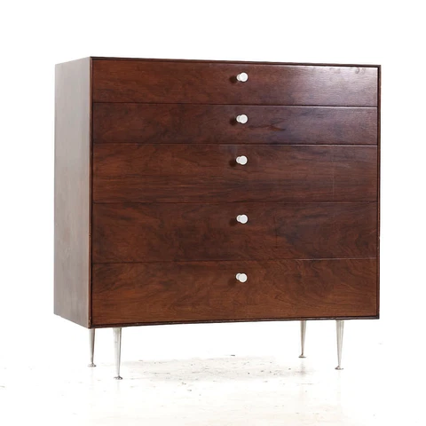 Modern Hill Furniture offers this George Nelson Mid Century Rosewood Thin Edge 5 Cover