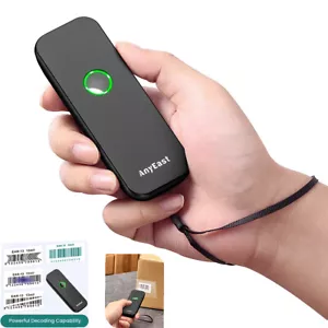 Mini 2D Wireless Barcode Scanner 3-in-1 Bluetooth & 2.4G & USB 1D QR Code Reader - Bild 1 von 14