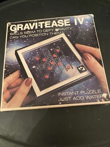 Puzzle gravità istantanea GRAVI TEASE IV vintage 1980 basta aggiungere acqua completo - Foto 1 di 3