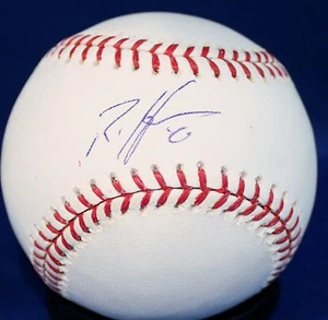 Autographed Rich Harden Rawlings OMLB Official Baseball - COA - Picture 1 of 1