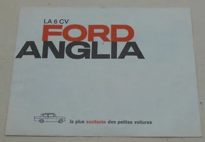 Plaquette publicitaire la 6 cv Ford Anglia | Bon état - Picture 1 of 2