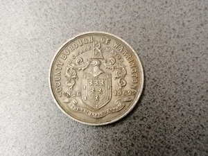 1902 King Edward VII & Queen Alexandra Coronation Medal Silver Warrington Boroug - Picture 1 of 4