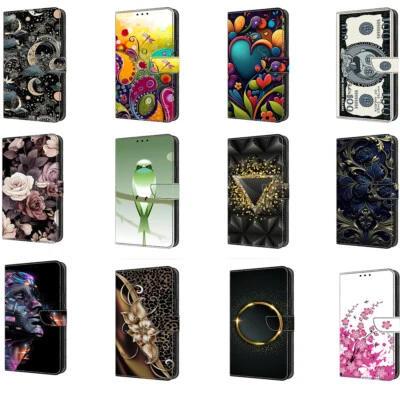 For Huawei Y5 Prime Y6 Y7 Y5 Shockproof Painted Wallet Case Phone Case Cover - Image 1 of 4
