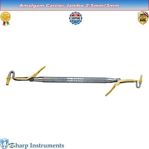 Dental Amalgam Carrier Double Ended 2.5mm/3mm Cavity Preparation Instrument CE - Picture 1 of 2