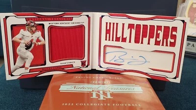 2022 Panini National Treasures Collegiate 54/75 Signature Booklet - Image 1 of 3