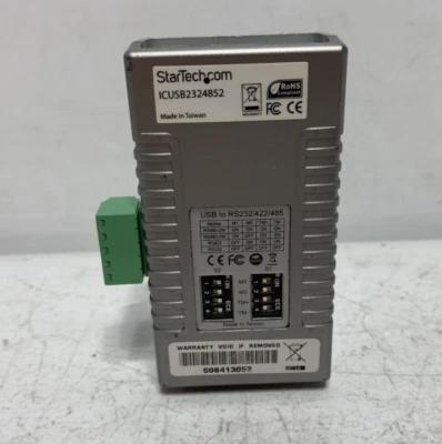 StarTech.com ICUSB2324852 2 Port USB to RS232 RS422 RS485 Serial Adapter - Image 1 of 4