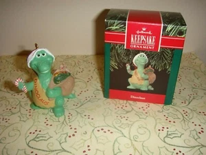 Hallmark 1991 Dinoclaus Ornament - Imagen 1 de 3