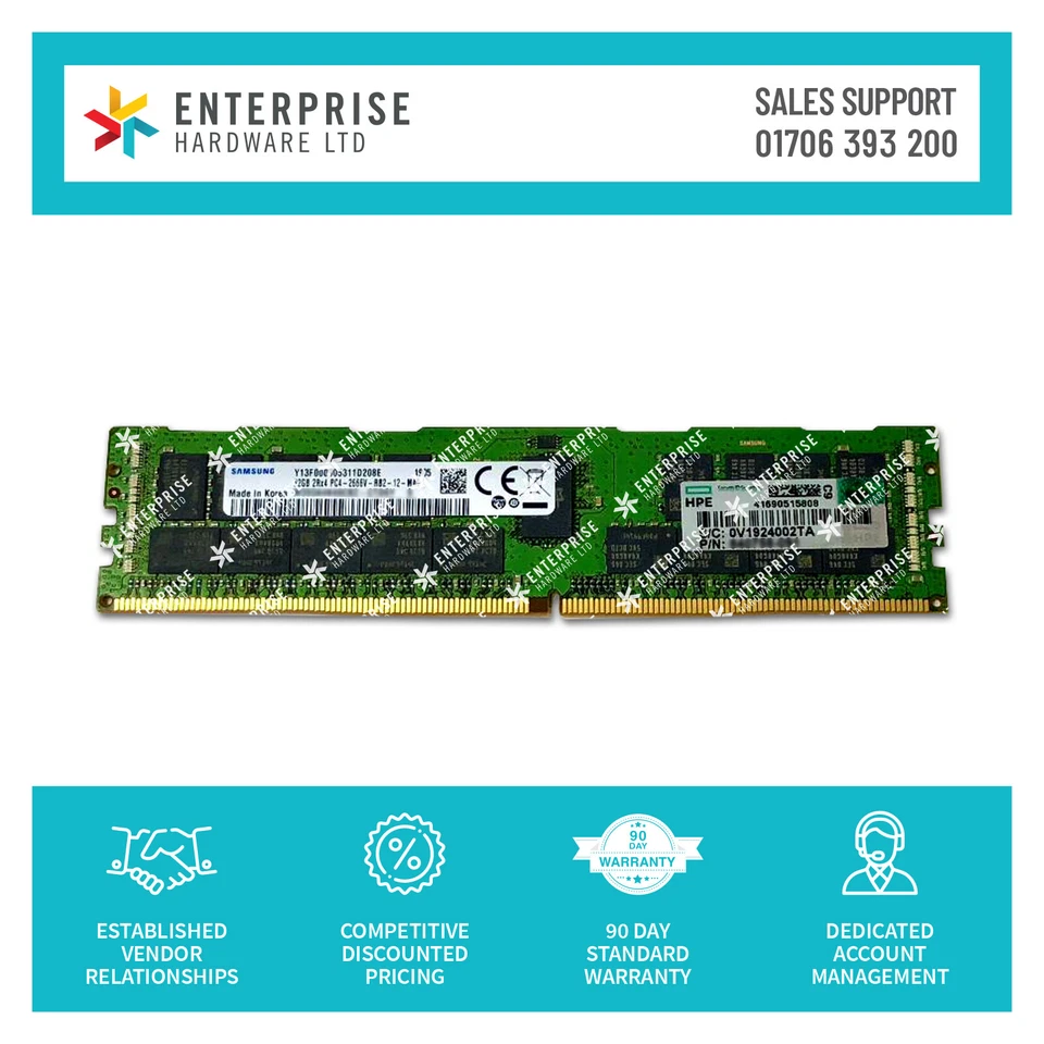 595097-001   HP 8GB (1x8GB) Dual Rank x4 PC3-10600 (DDR3-1333) Registered CAS-9 - Image 1 of 1