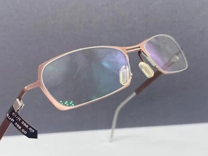 Markus Eyeglasses Frames Woman Brown Square Small Lens T1 NP: 398€ Germany - Picture 1 of 13