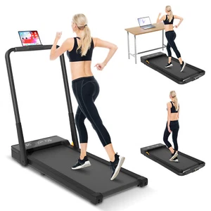 2-in-1 Laufband Elektrisch, Underdesk Treadmill, Walking Jogging Pad, Klappbar - Bild 1 von 9