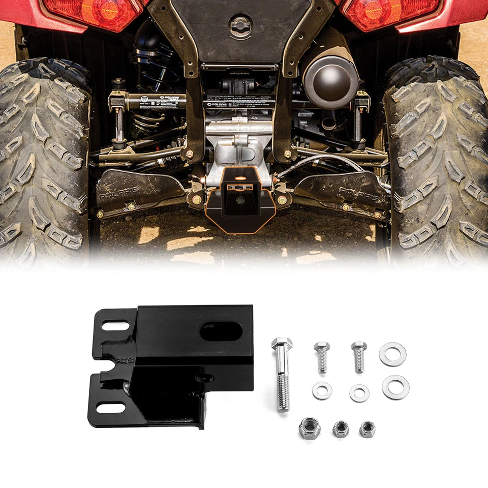 Rear 2" Receiver Hitch for Polaris Sportsman 450/570/700/800/Touring 2005-2025 - Image 1 of 4