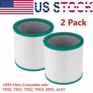 Replacement Filter for Dyson Tower Fan Air Purifier TP01 TP02 TP03 AM11 BP01 - Picture 1 of 12