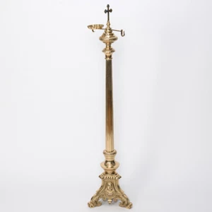 Traditionelles verziertes massives Messing Kirchenräuchergefäß Thurible Ständer #119CS (Chalice Co.) - Bild 1 von 12