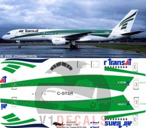 V1 Decals Boeing 757-200 Air Transat Transavia for 1/144 Minicraft Model Kit - Bild 1 von 8