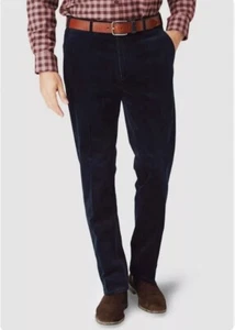 Cutter & Buck Men's Regular-Fit Corduroy Trousers Navy - W36/L32 - Picture 1 of 4