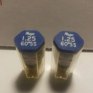 ZWEI (2) HAGO 1.25-60 SS ÖLBRENNERDÜSE (sofortiger Versand in weniger als 24 Stunden) - Bild 1 von 6