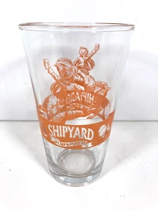 THE SHIPYARD BREWING CO Portland Maine PUMPKINHEAD ALE Cerveza Vidrio ORG HALLOWEEN - Imagen 1 de 6