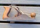 Vintage Tool Pexto 2 Inch Wood Planer With Wooden Handle & Knob