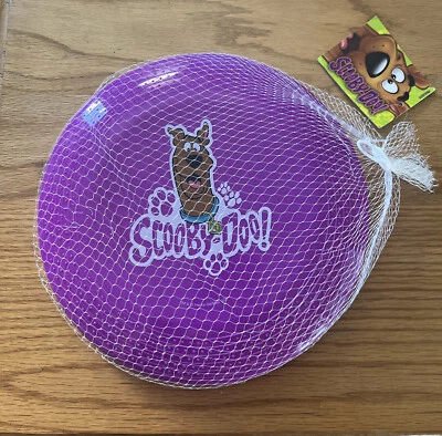 Warner Bros Scooby-Doo Doggy Disc Frisbee Style Pet Toy New - Image 1 of 4