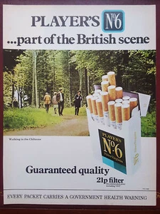 Players No.6 "Part of The British Scene" Cigarette 1970's Magazine Advert #B7332 - Picture 1 of 1