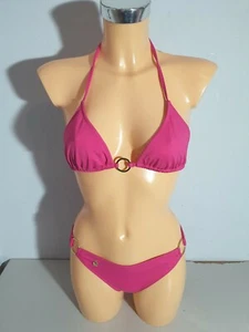 Bikini mujer LASCANA MICHALSKY T. 38 A/B Triangel Slip talla 34 rosa NUEVO - Imagen 1 de 5
