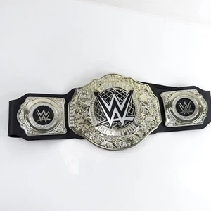 WWE World Heavyweight Champion Black Toy Wrestling Belt Mattel 2023 - Picture 1 of 13