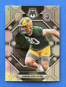 Lukas Van Ness 2023 Mosaic SILVER PRIZM Rookie Card #342 RC Green Bay Packers - Picture 1 of 2
