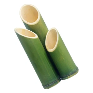 3 Stück Bambus Blumentopf Moderner Übertopf Rustikaler Blumentopf für - Bild 1 von 12