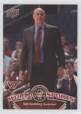 2010 Upper Deck World of Sports Seth Greenberg #375 - Image 1 of 2