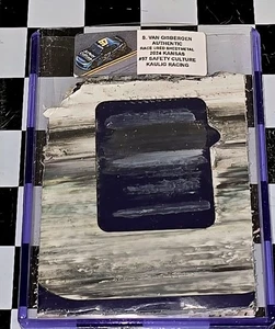 S.V. GISBERGEN RACE USED COMPOSITE 2024 KANSAS #97 SAFETY CULTURE NASCAR SVG50 - Bild 1 von 1