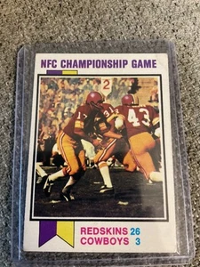 1973 Topps - Larry Brown, Billy Kilmer #137 - Bild 1 von 2