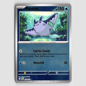 Mantine (Reverse) - MEG 032/132 - NM / Mint ME01: Mega Evolution Single - Picture 1 of 2