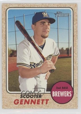 2017 Topps Heritage Scooter Gennett #262 - Image 1 of 2