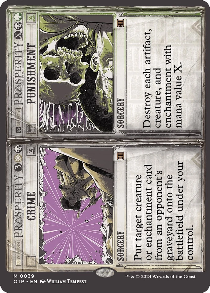 Crime // Punishment 39 NM Normal Outlaws of Thunder Junction: Breaking News M... - Image 1 of 1