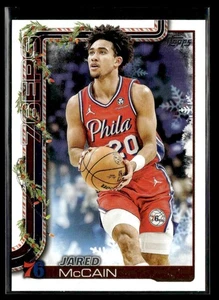2025-26 Topps Holiday #H20 Jared McCain - Picture 1 of 2