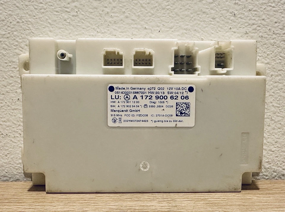 Módulo de control de entrada sin llave Mercedes GLK350 2010-2015 1729006206 FABRICANTE DE EQUIPOS ORIGINALES usado Foto 1 de 4