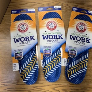 Arm & Hammer Memory Foam Arbeitseinlagen, Herren Größen 8-13, 3 Paar Neu im Karton - Bild 1 von 7