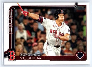 2025 Topps #324 Masataka Yoshida - Boston Red Sox - Picture 1 of 2