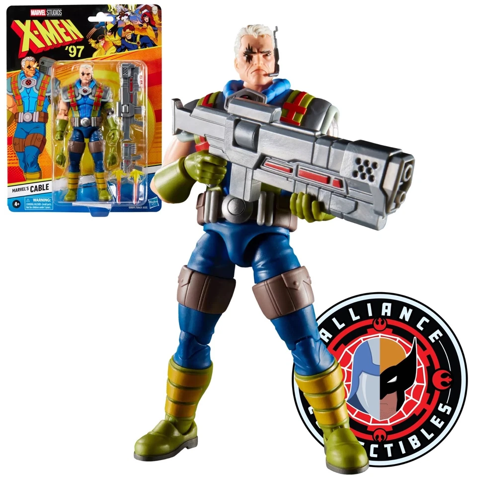 X-Men '97 Marvel Legends Cable 6-Inch Action Figure Hasbro in Stock
